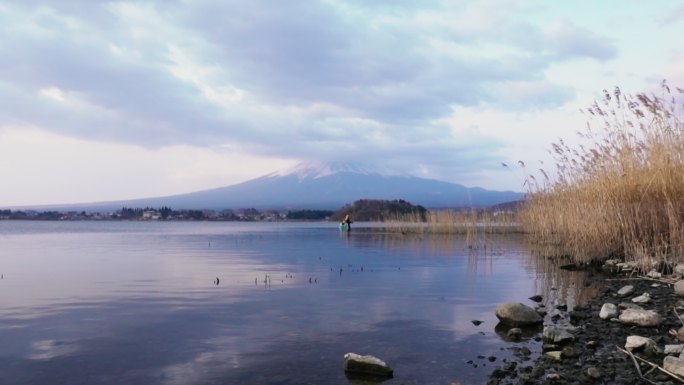 富士山在国家公园。