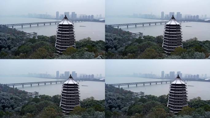 杭州雪景 六和塔