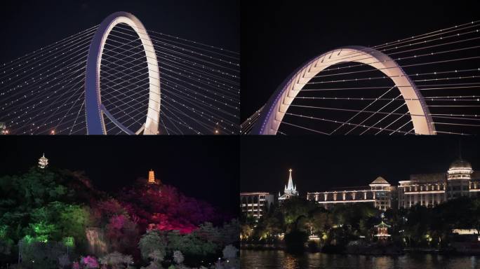 【4K】广西柳州城市夜景