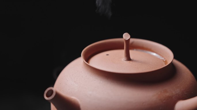 【正版素材】潮州砂铫煮水泡茶1490