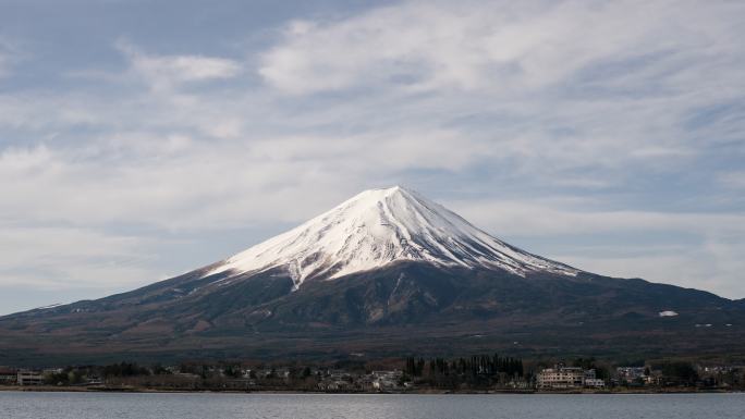 延时富士山延时摄影富士山