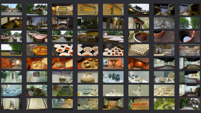 成都川菜博物馆64个空镜头