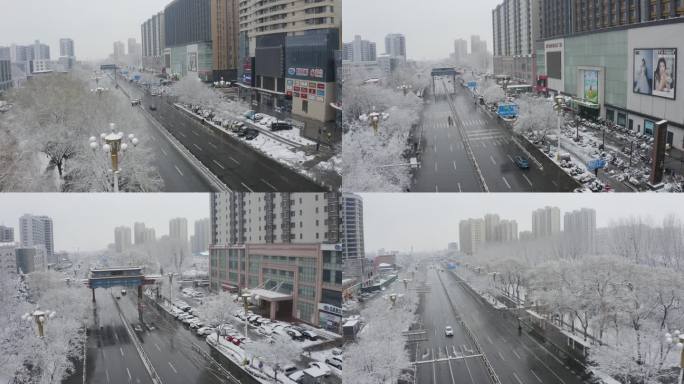 涿州范阳路雪景-2