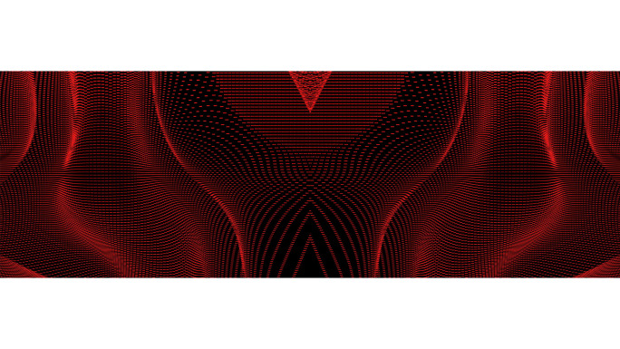 【宽屏时尚背景】炫酷红黑方点立体曲线矩阵