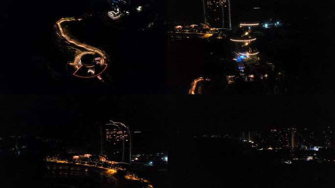 惠州礁石酒吧 夜景【4K】
