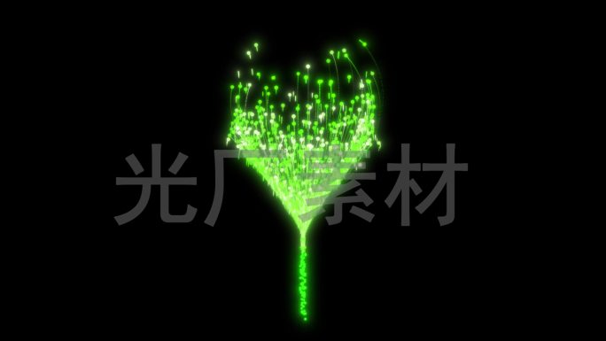 粒子树生长