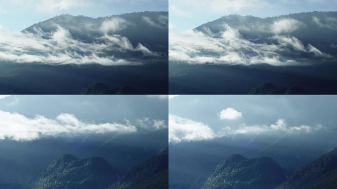 山间的云雾