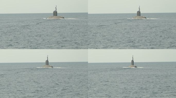 海上潜艇舰船侵略海军军舰导弹母舰