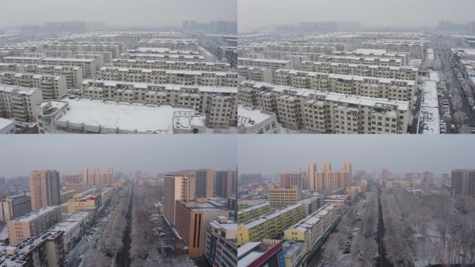 涿州范阳路雪景-5