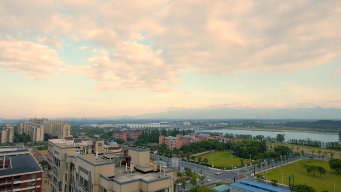 衢州 衢江区 沈家 城市风景 城市夜景