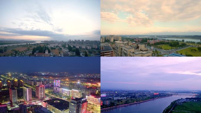 衢州 衢江区 沈家 城市风景 城市夜景