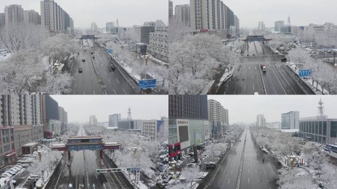 涿州范阳路雪景-6