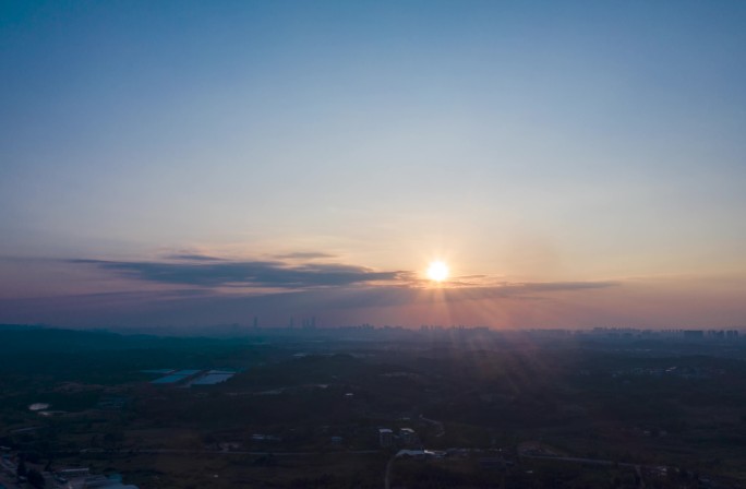 彩霞 霞光 日落 夕阳