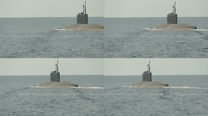 公海导弹潜艇舰船侵略海军军舰导弹母舰