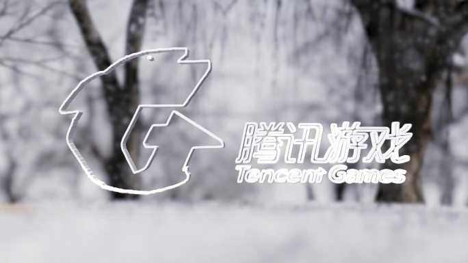 冬季雪花logo展示（无插件）