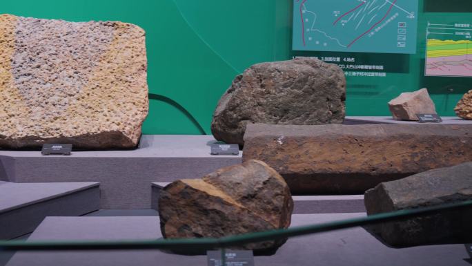 各种地质石头展览展示