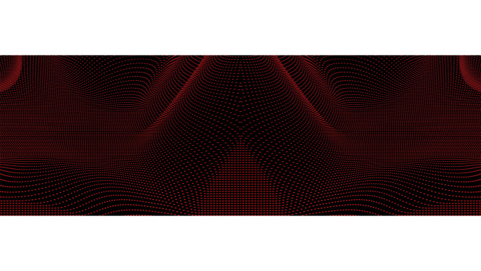【宽屏时尚背景】炫酷方点红黑立体曲线矩阵