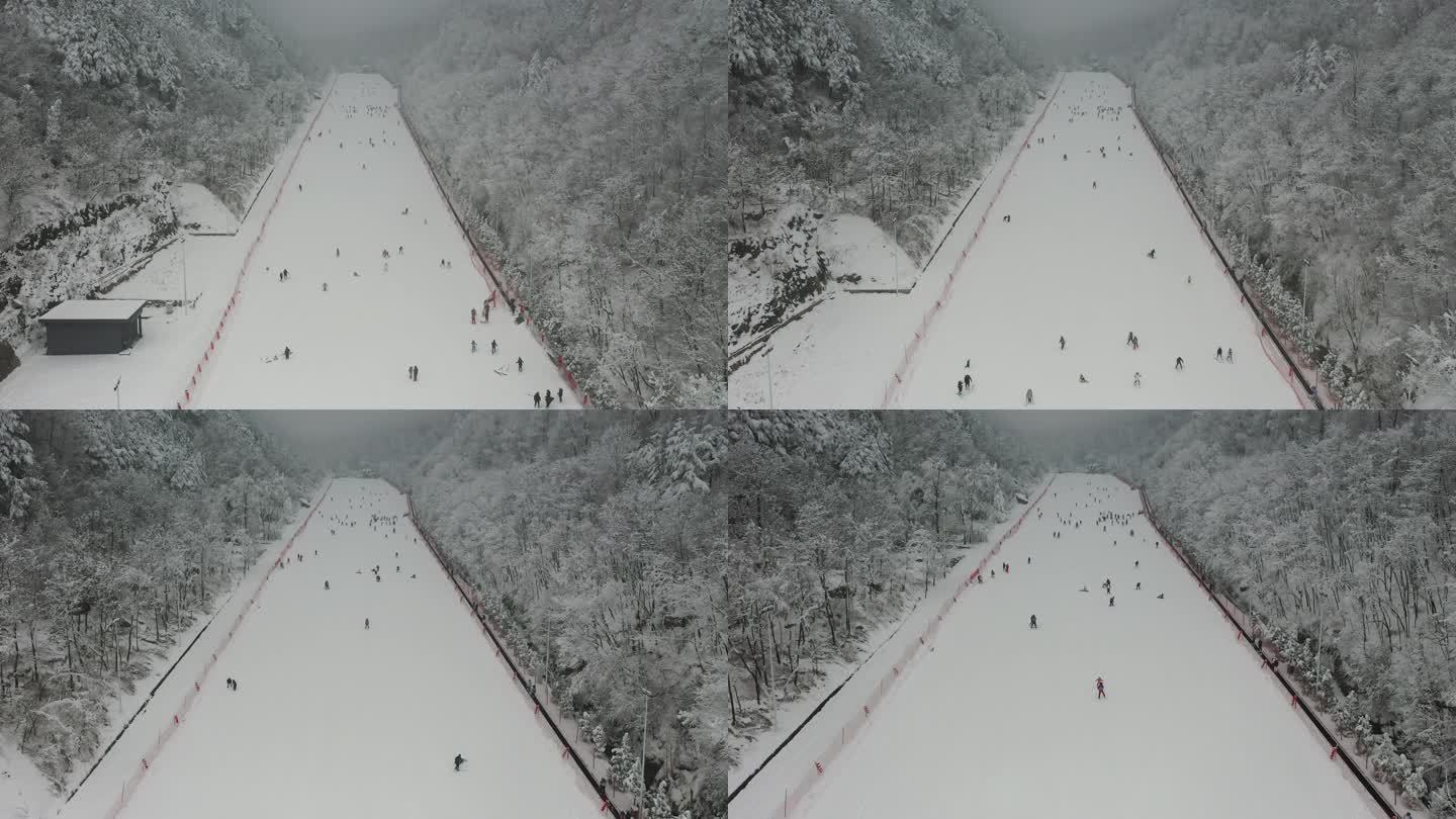 冬季滑雪