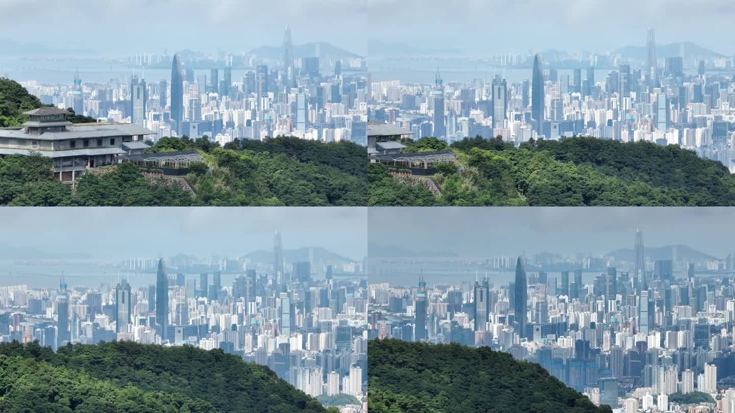 深圳梧桐山鹏城第一峰深圳市内大景