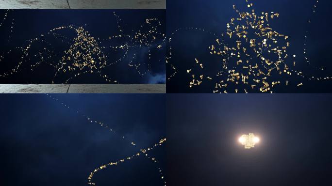 科幻金属文字片头模板