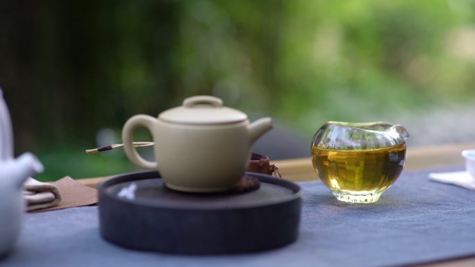 实时/中国茶道茶艺茶具茶具展示