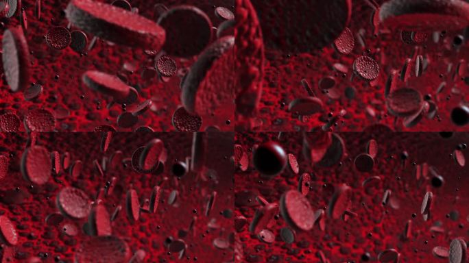 红细胞血液红细胞动画