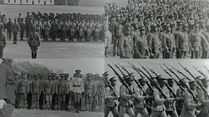 1929年黄浦军校士兵列队