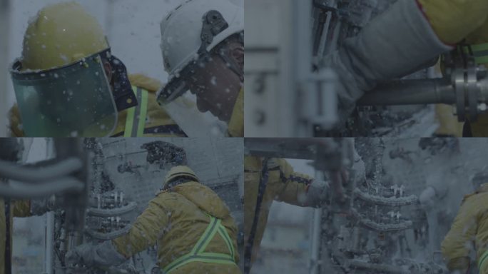 雪天救援抢险 暴雪道路救援