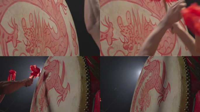 震撼击中国大鼓