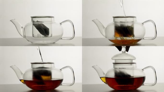 用玻璃茶壶泡茶用玻璃茶壶泡茶红茶绿茶茶包