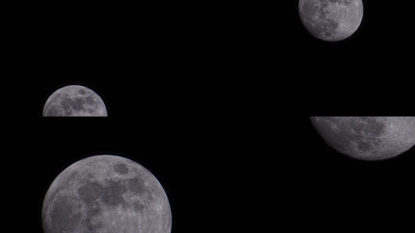 4K月亮实拍