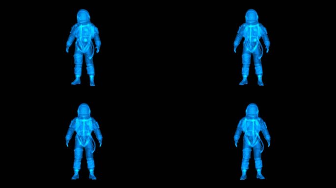 全息 宇航员