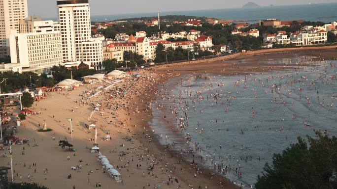 青岛海水浴场