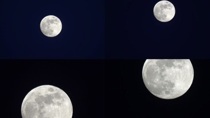 满月 大月亮 月升明月月亮月亮