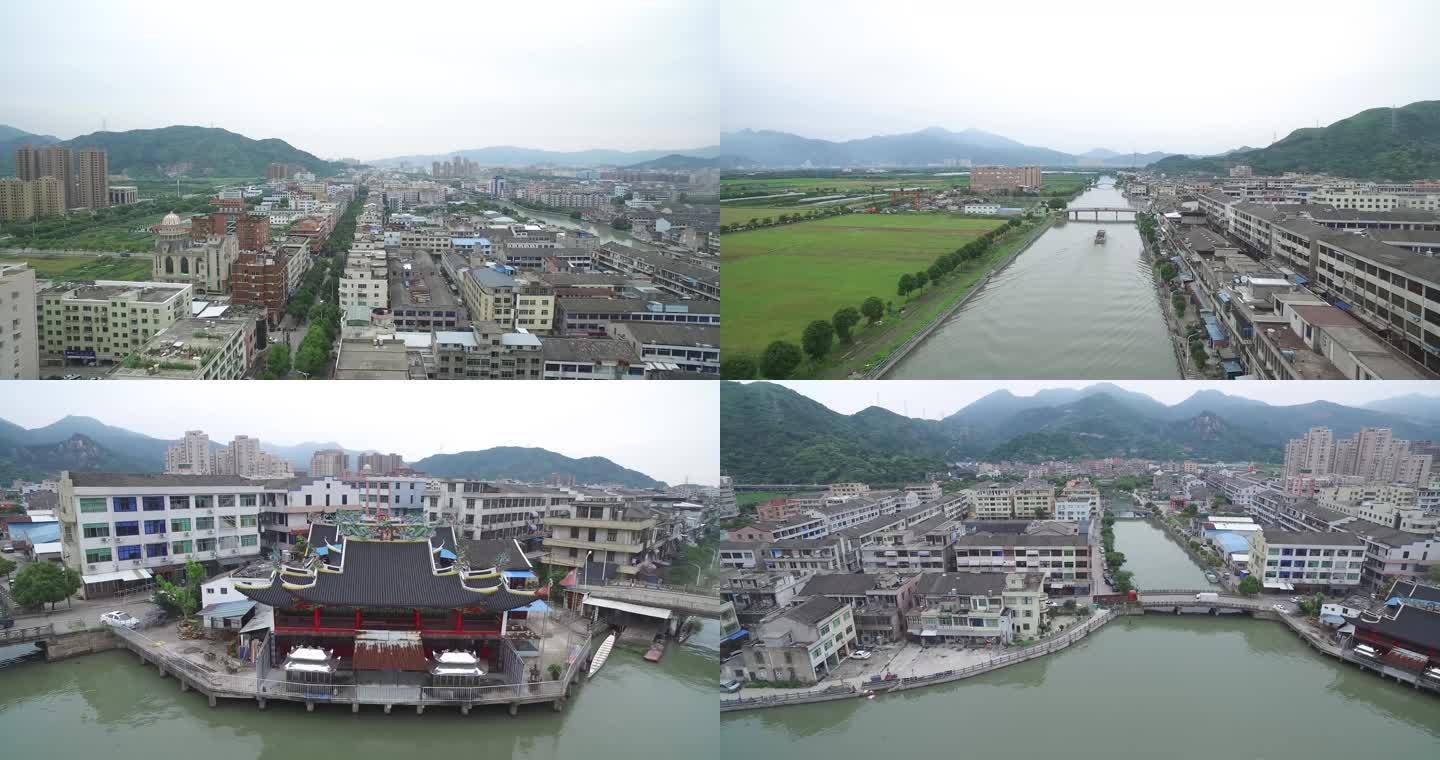 温瑞塘河 温瑞塘河仙岩段 温州航拍 温州