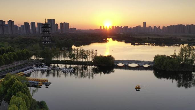 长沙 洋湖湿地 湿地公园