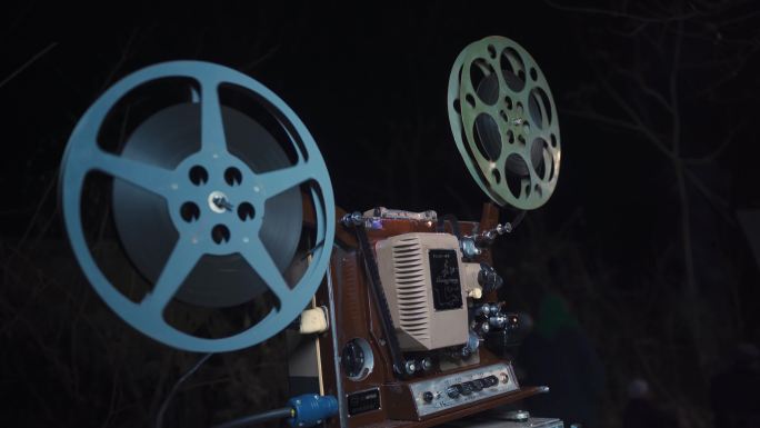 4K 胶片电影机老式放映机