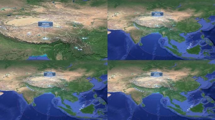 4k区位地图定制西藏业务范围辐射藏区南亚