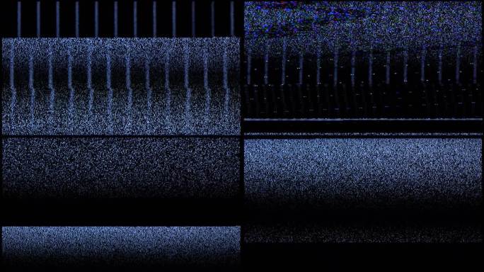 数字像素噪声闪烁错误视频损坏