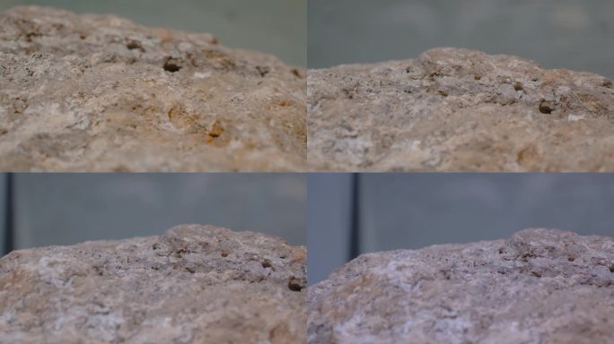 方解石碳酸岩稀土矿矿石近景展示