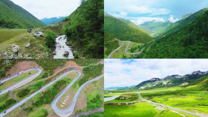 川藏线沿途风景4K