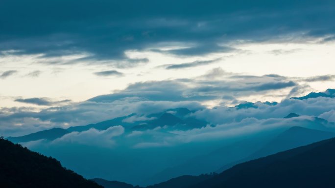 4K延时拍摄四川贡嘎雪山冕宁风光九龙风光