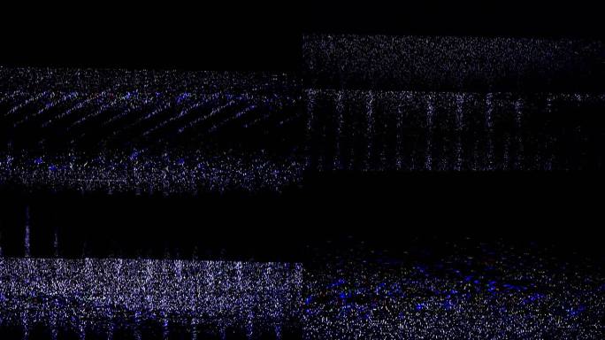 数字像素噪声闪烁错误视频损坏