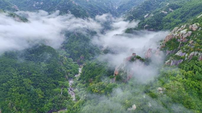 空灵崂山北九水云海