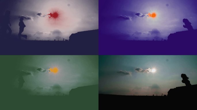 【4K】女生草地奔跑升格