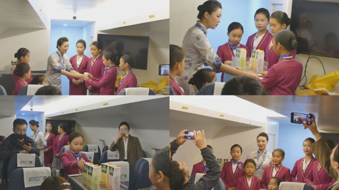 儿童航空研学空姐职业培训北京游学航空服务