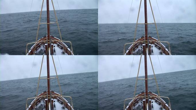 HD：帆船帆船扬帆起航乘风破浪