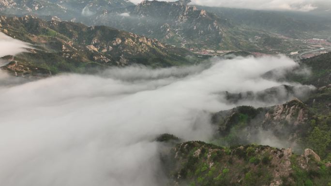 青岛崂山云雾