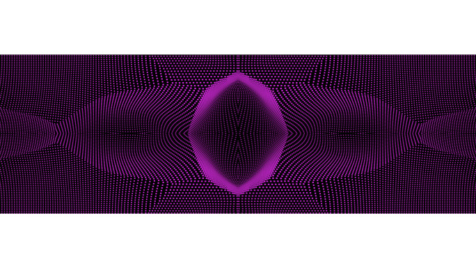 【宽屏时尚背景】粉紫炫酷矩阵方点立体几何