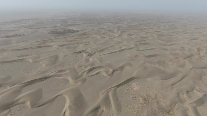 西北河西走廊戈壁沙漠沙丘